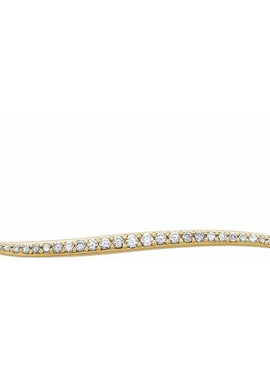 14K White Gold 1/6 CTW Natural Diamond Bar 17.5