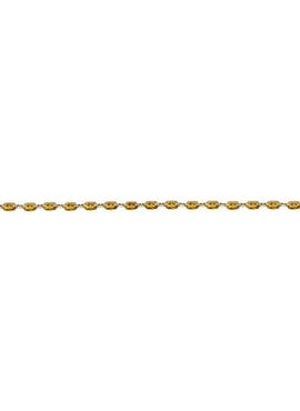 14K Yellow Gold Natural Mozambique Garnet 7 1/4