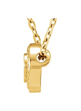 14K Rose Gold 1/10 CTW Natural Diamond 16