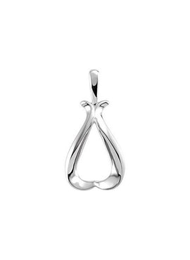 18K Yellow Gold Freeform Pendant