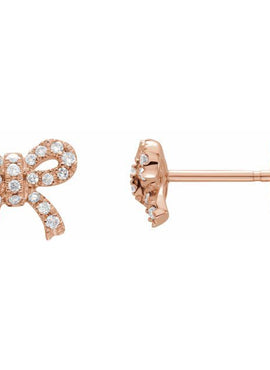 14K White Gold 1/5 CTW Natural Diamond Earrings