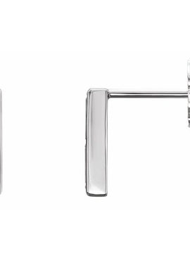 14K White Gold 1/2 CTW Natural Diamond Earrings