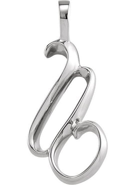 Sterling Silver Freeform Pendant
