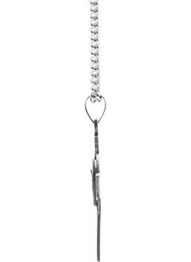 14K Yellow/White Gold St. Michael Cross Pendant