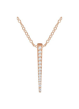 14K Yellow Gold 1/4 CTW Natural Diamond Graduated 16-18