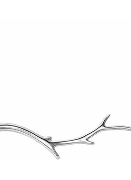 14K White Gold Branch Bar 16-18