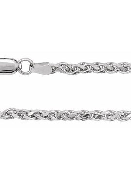14K Yellow Gold 2.75 mm Diamond-Cut Wheat 16
