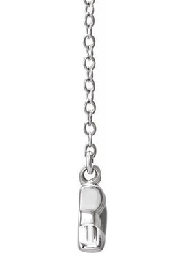 14K White Gold Arrow 16