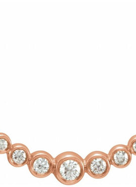 14K White Gold 1/5 CTW Natural Diamond 16-18