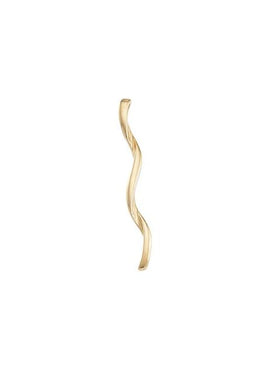 14K White Gold Freeform Slide Pendant