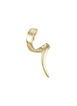 14K Yellow Gold Freeform Slide Pendant