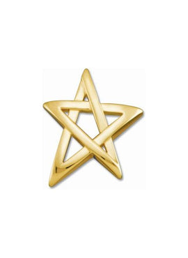 14K Yellow Gold Star Pendant