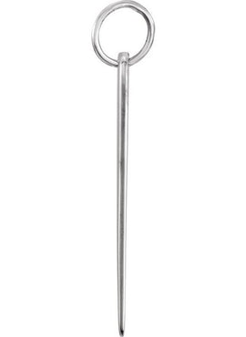 14K White Gold Triangle Pendant