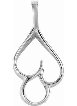 14K Yellow Gold Freeform Pendant