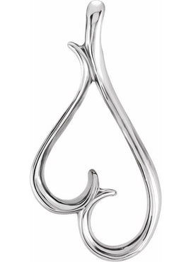 Sterling Silver Heart Pendant