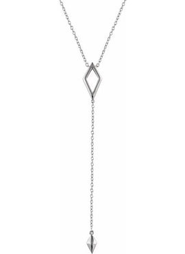 14K Yellow Gold Geometric 16-18