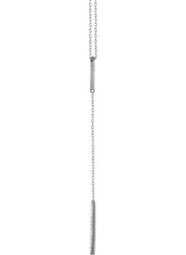 14K Yellow Gold  1/5 CTW Natural Diamond Bar 16-18
