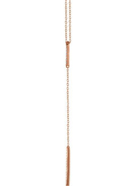 14K Yellow Gold  1/5 CTW Natural Diamond Bar 16-18