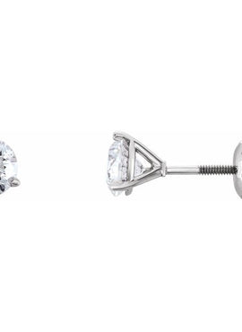 14K Yellow Gold 1/5 CTW Natural Diamond Earrings