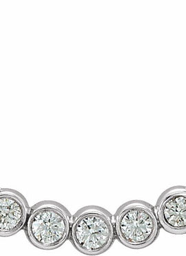 14K White Gold  1/3 CTW Natural Diamond Bezel-Set 16-18