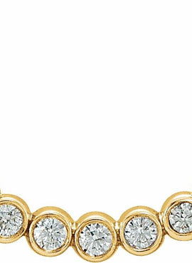 14K White Gold  1/3 CTW Natural Diamond Bezel-Set 16-18