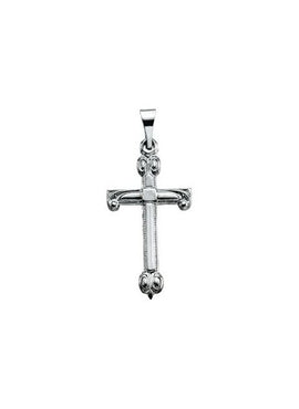 14K Yellow Gold 20x12 mm Cross Pendant