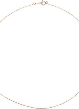 14K White Gold Off-Center Sideways Cross 16