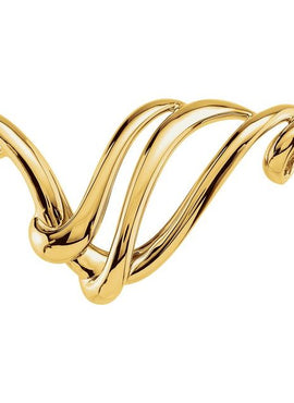 Sterling Silver Freeform Slide Pendant