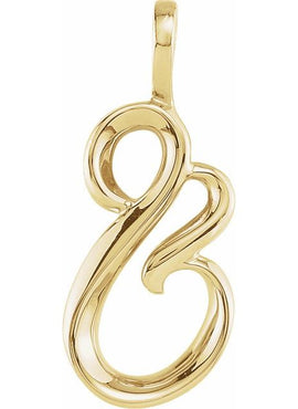 Sterling Silver Freeform Pendant