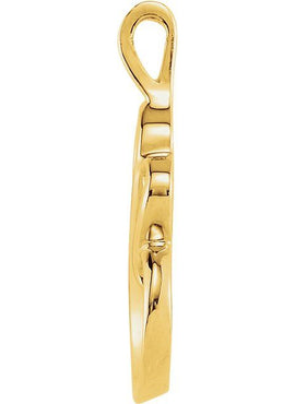 Sterling Silver Freeform Pendant