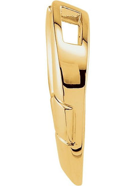 14K Yellow/White Gold Pendant Enhancer