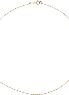 14K White Gold Off-Center Sideways Cross 16