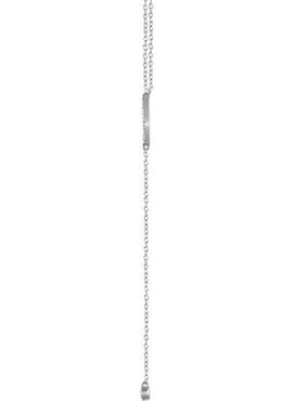 14K Yellow Gold 1/8 CTW Natural Diamond Bar 16-18