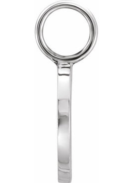 Sterling Silver Paw Print Charm/Pendant