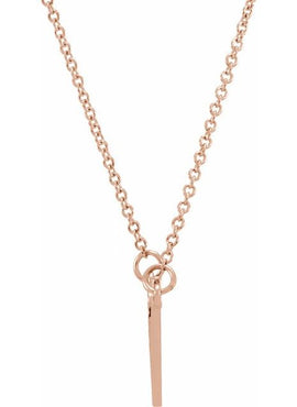 14K White Gold 