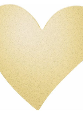 14K Rose Gold 17.75x18.5 mm Heart 20 Gauge Stamping without Eyelet