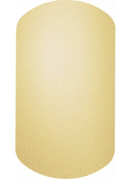 10K Yellow Gold 14 Gauge Dog Tag Stamping without Eyelet