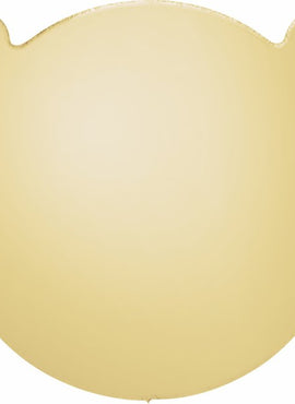 14K Yellow Gold 22 Gauge Round Stamping with External Undrilled Eyelet