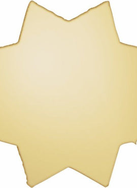 14K Rose Gold 20 Gauge Star Stamping