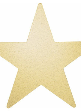 14K White Gold 14 Gauge Star Stamping without Eyelet