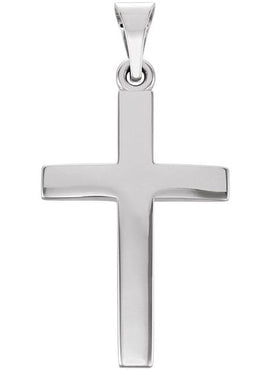 14K Rose Gold Cross Pendant