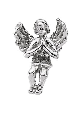 Sterling Silver Praying Angel Lapel Pin