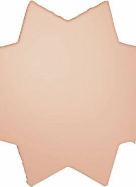 14K Rose Gold 20 Gauge Star Stamping