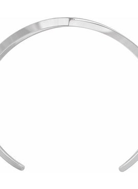 14K Yellow Gold Criss-Cross Cuff 7