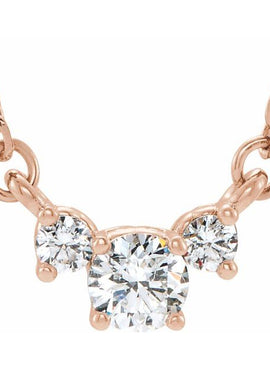 14K White Gold 1/3 CTW Natural Diamond 16-18