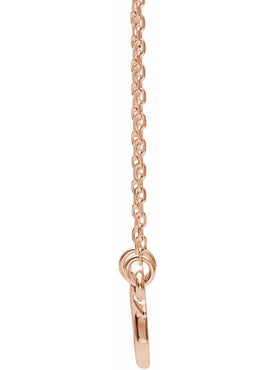14K White Gold Snake 16-18
