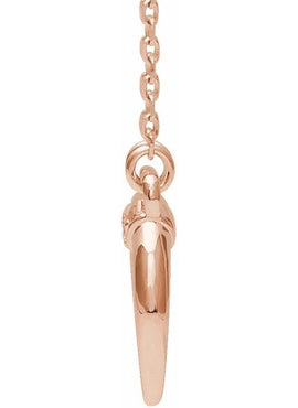 14K White Gold .025 CTW Natural Diamond 16-18