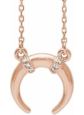 14K White Gold .025 CTW Natural Diamond 16-18