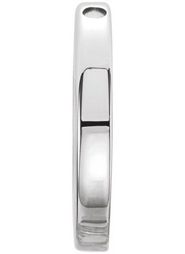 14K Rose Gold 10 mm Circle Slide Pendant