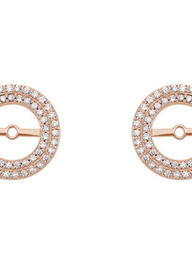 14K White Gold 1/3 CTW Natural Diamond Earring Jackets
